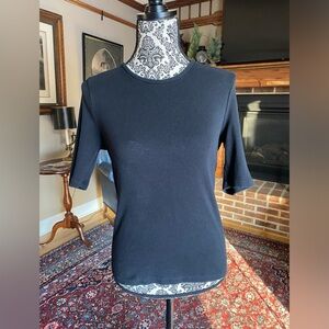 La Ligne Scoop Neck Short Sleeves